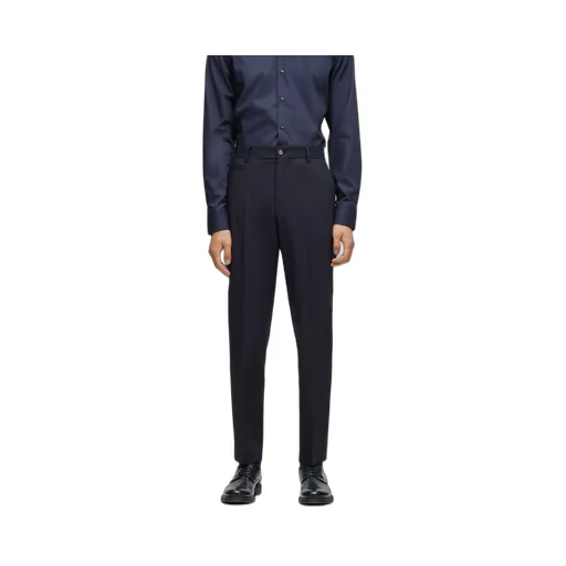 Mid-Rise Tapered Tailored Trousers