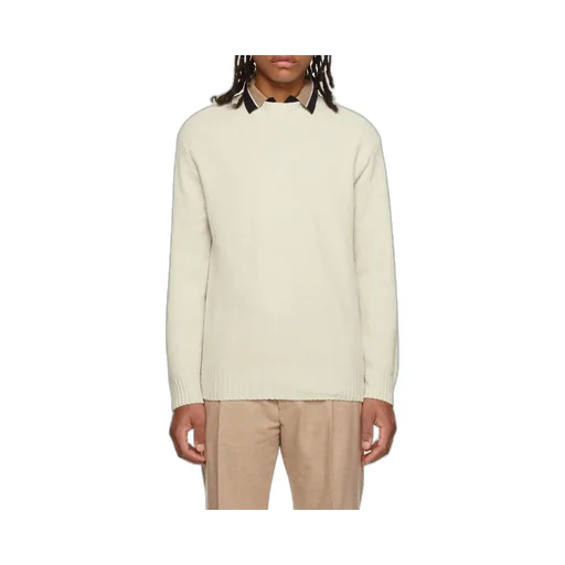 Ribbed-Knit Cotton Jumper