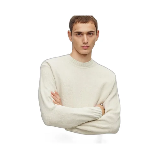 Ribbed-Knit Cotton Jumper