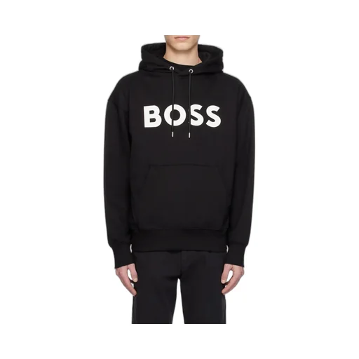 Logo Printed Drawstring Hoodie