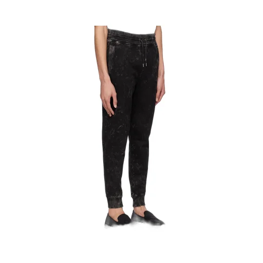 Acid-Wash Track Pants