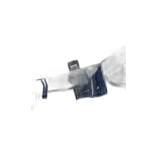 Logo-Patch Straight-Leg Jeans