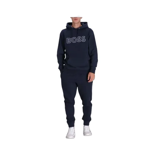 Stripe-Detail Crew-Neck Sweatshirt