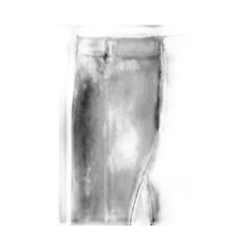Mid-Waist Casual Pants