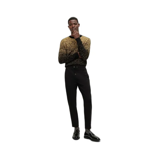 Rolling-Edged Sweatpants