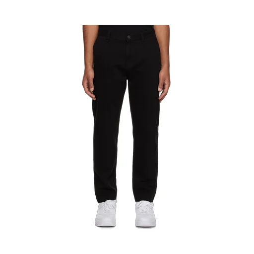 Straight-Leg Cotton Trousers