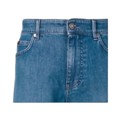 Logo Straight Jeans