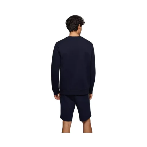 Layered Logo Embroidered Sweatshirt