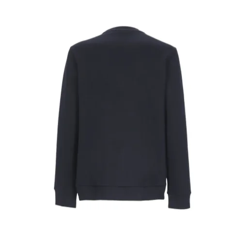 Layered Logo Embroidered Sweatshirt