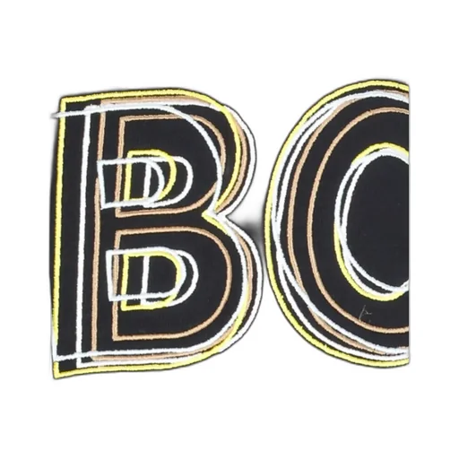 Layered Logo Embroidered Sweatshirt