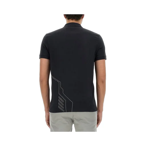 Logo Print Short-Sleeved Polo Shirt