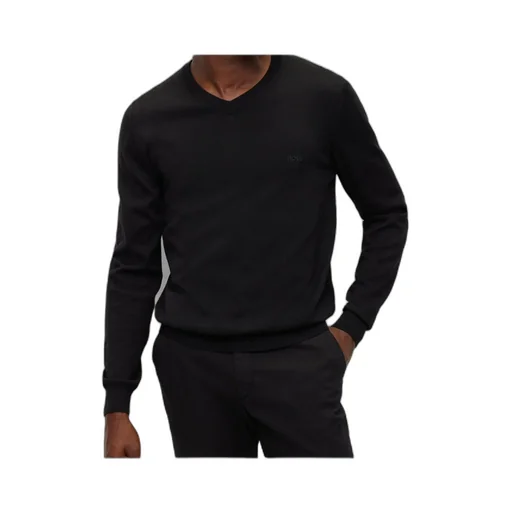 Logo Embroidered Regular Fit Jumper
