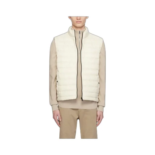 Logo-Print Quilted Gilet