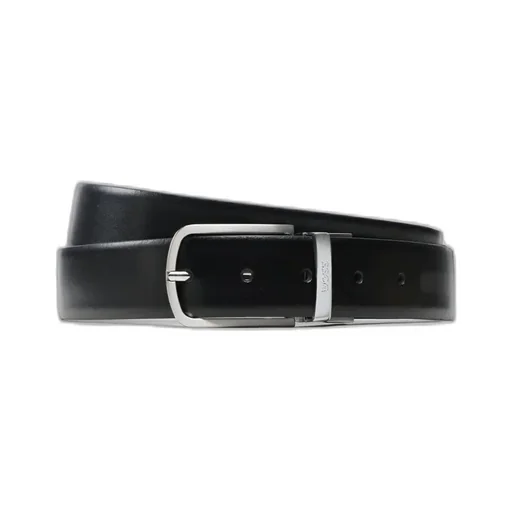 Logo Engraved Buckle Belt