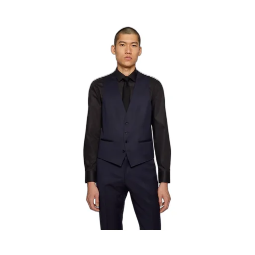 Single-Breasted V-Neck Waistcoat