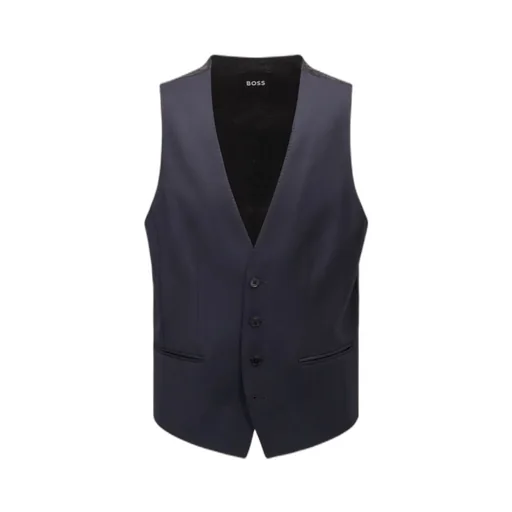 Single-Breasted V-Neck Waistcoat