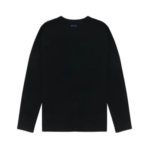 T-Shirt With Round Neck And Long Sleeves
