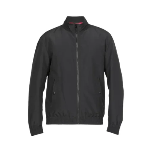 High-Necked Zipper Casual Jacket