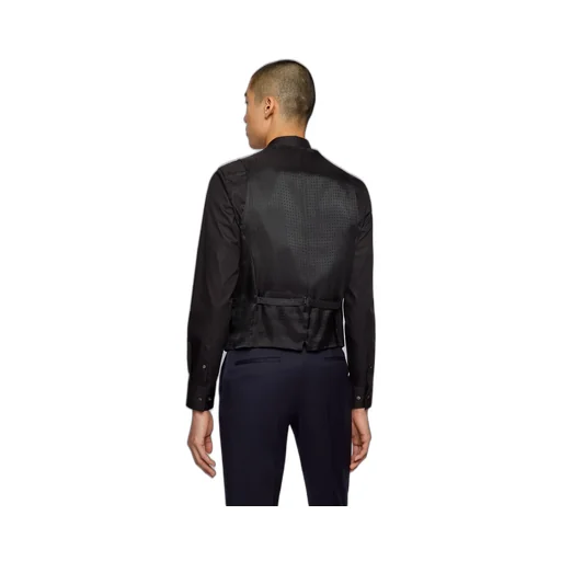 Single-Breasted V-Neck Waistcoat