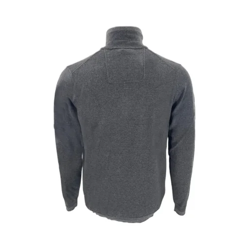 Zippered Long-Sleeved Sweater