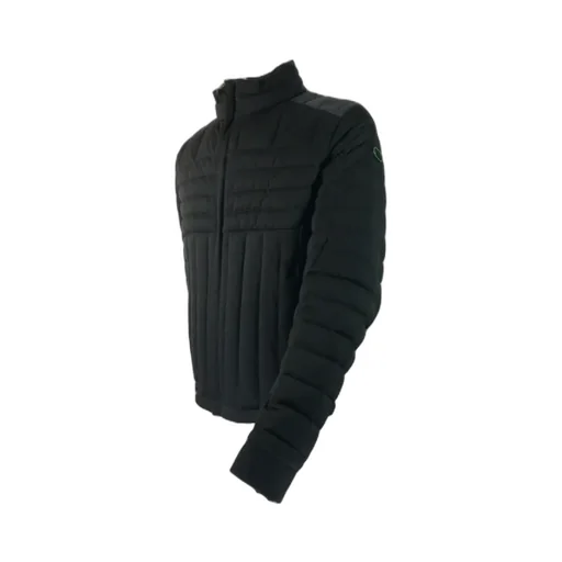 Quilted Vertical Collar Down Jacket