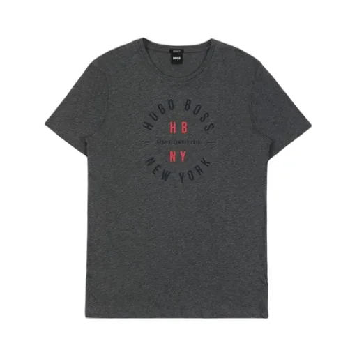 T-Shirt With Round Neck And Short Sleeves