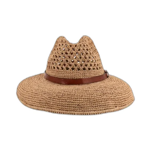 Soa Wide-Brim Woven Hat