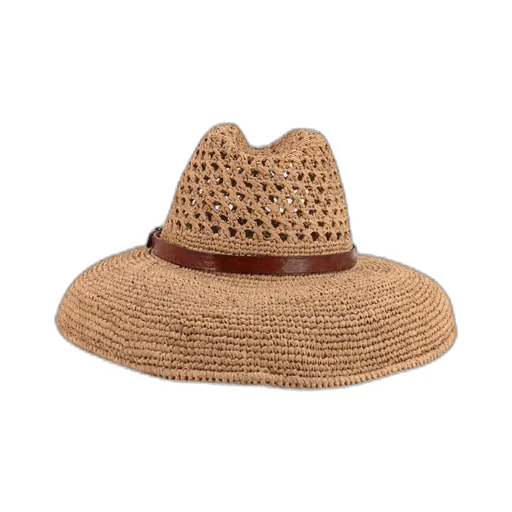 Soa Wide-Brim Woven Hat