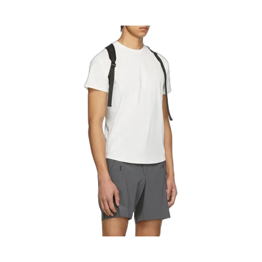 Logo Round Collar Short-Sleeved T-Shirt