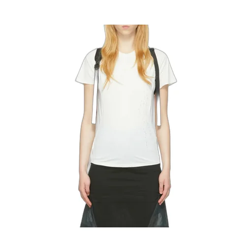 Logo Round Collar Short-Sleeved T-Shirt