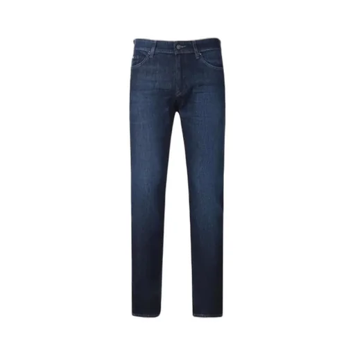 Straight-Leg Denim Jeans