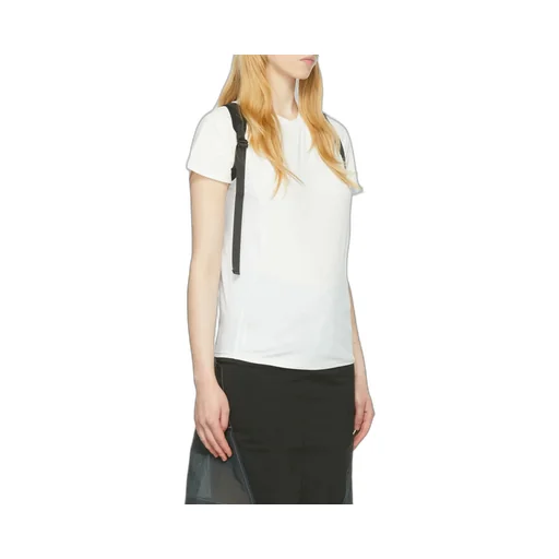 Logo Round Collar Short-Sleeved T-Shirt