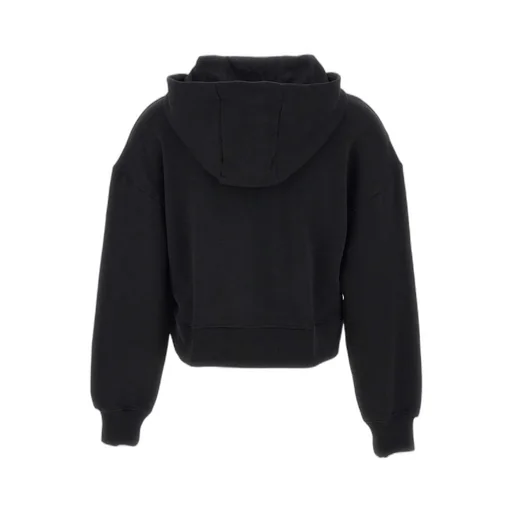 Logo Printed Long Sleeved Hoodie