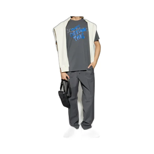 Pleated Tie-Dye Casual Pants