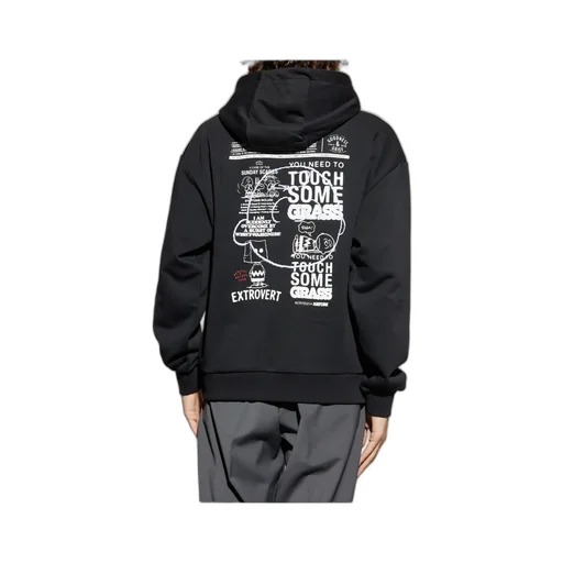 Logo Embroidered Hooded Sweatshirt