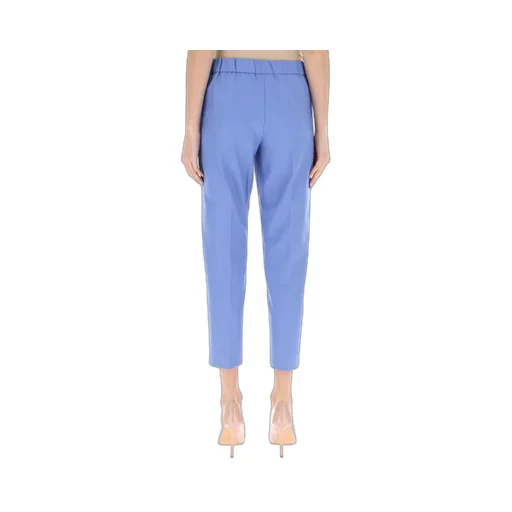 Iron-Sewn Elastic Waist Casual Pants