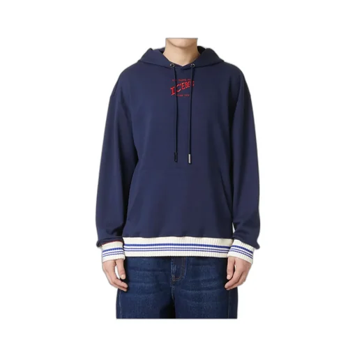 Logo Embroidered Hooded Sweatshirt
