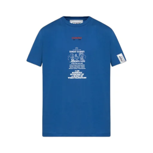 Round-Neck Printed T-Shirt