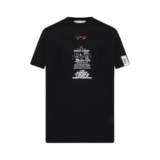Round-Neck Printed T-Shirt