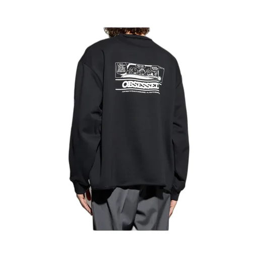 Crew Neck Printed Sweatshirt