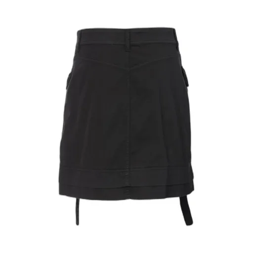 Zip-Detail Skirt