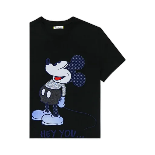 T-Shirt With Round Neck And Short Sleeves