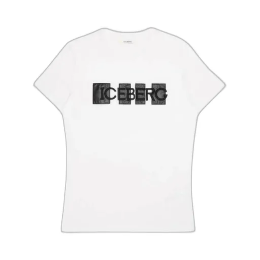 Round Collar Logo T-Shirt