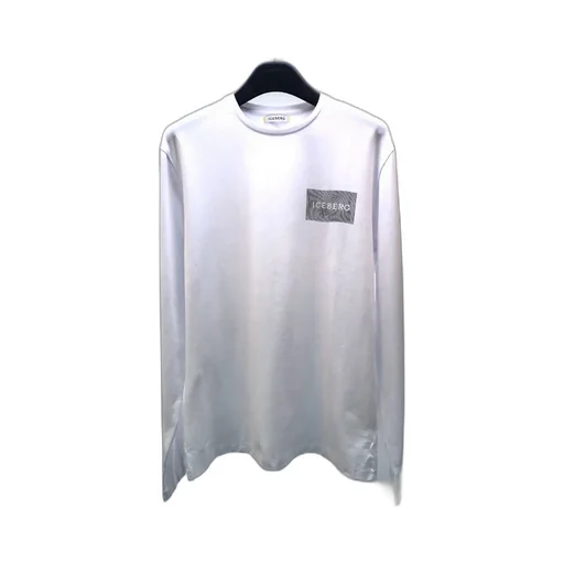 Round Collar And Long-Sleeved T-Shirt