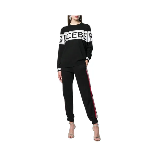 Knit Logo Print Jumper
