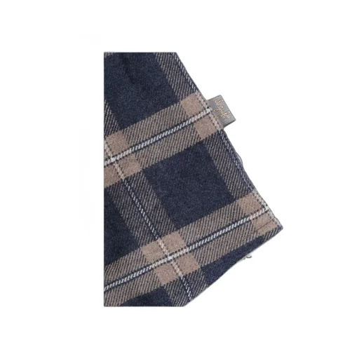 Plaid Pattern Hooded Tracksuit