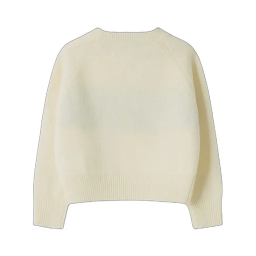 Tree-Intarsia Knitted Jumper