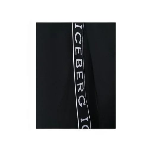 Logo Ribbon Medium-Length Dress