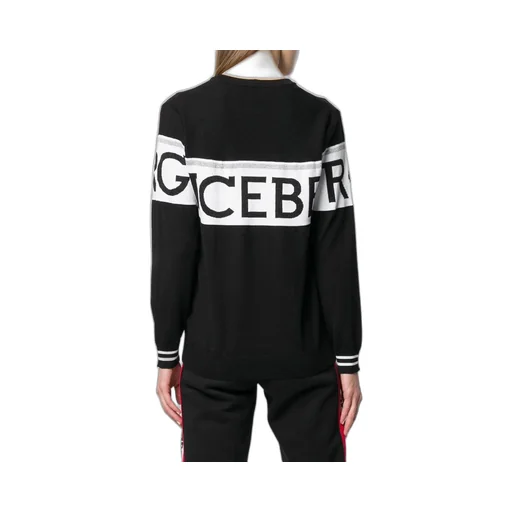 Knit Logo Print Jumper
