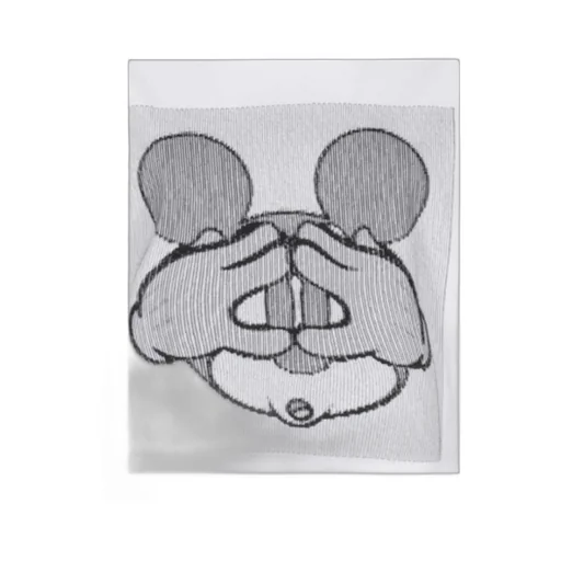 Cartoon-Print Crew-Neck T-Shirt
